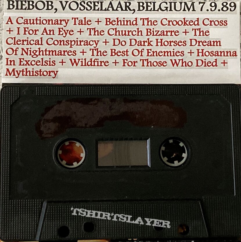 Sabbat (UK) Sabbat - &#039;Vosselaar 7.9.89&#039; cassette tape