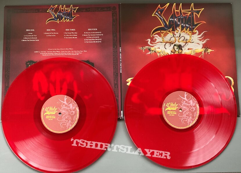 Sabbat (UK) Sabbat - &#039;History...&#039; red double-vinyl reissue