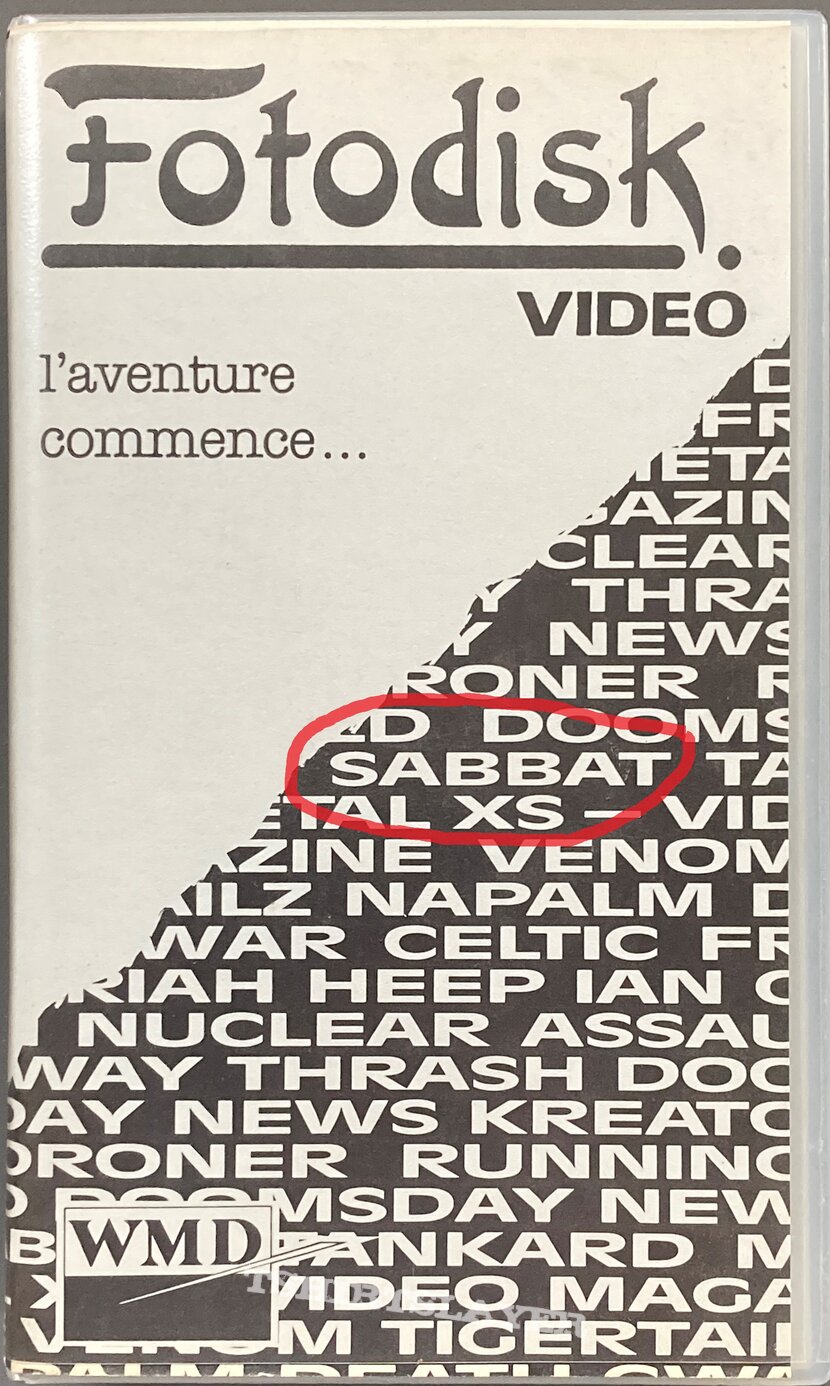 Sabbat (UK)  featured on &quot;L&#039;Aventure Commence&quot; promotional VHS tape