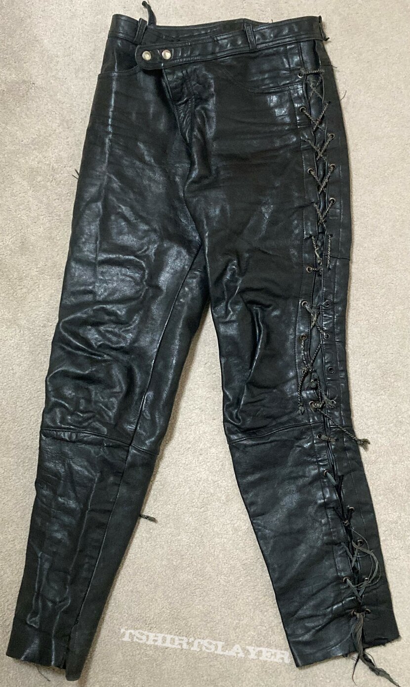Sabbat (UK) Andy Sneap&#039;s stage-worn leather trousers!!