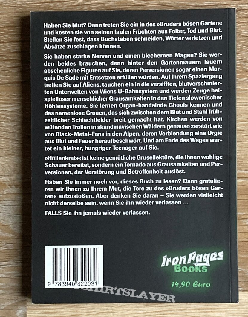 Höllenkreis - &#039;Des Bruders boser Garten&#039; CD + book