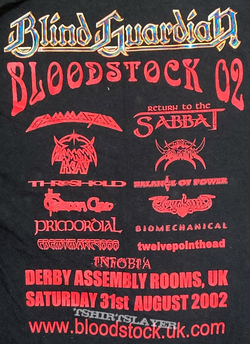 Return To The Sabbat Bloodstock 02 t-shirt