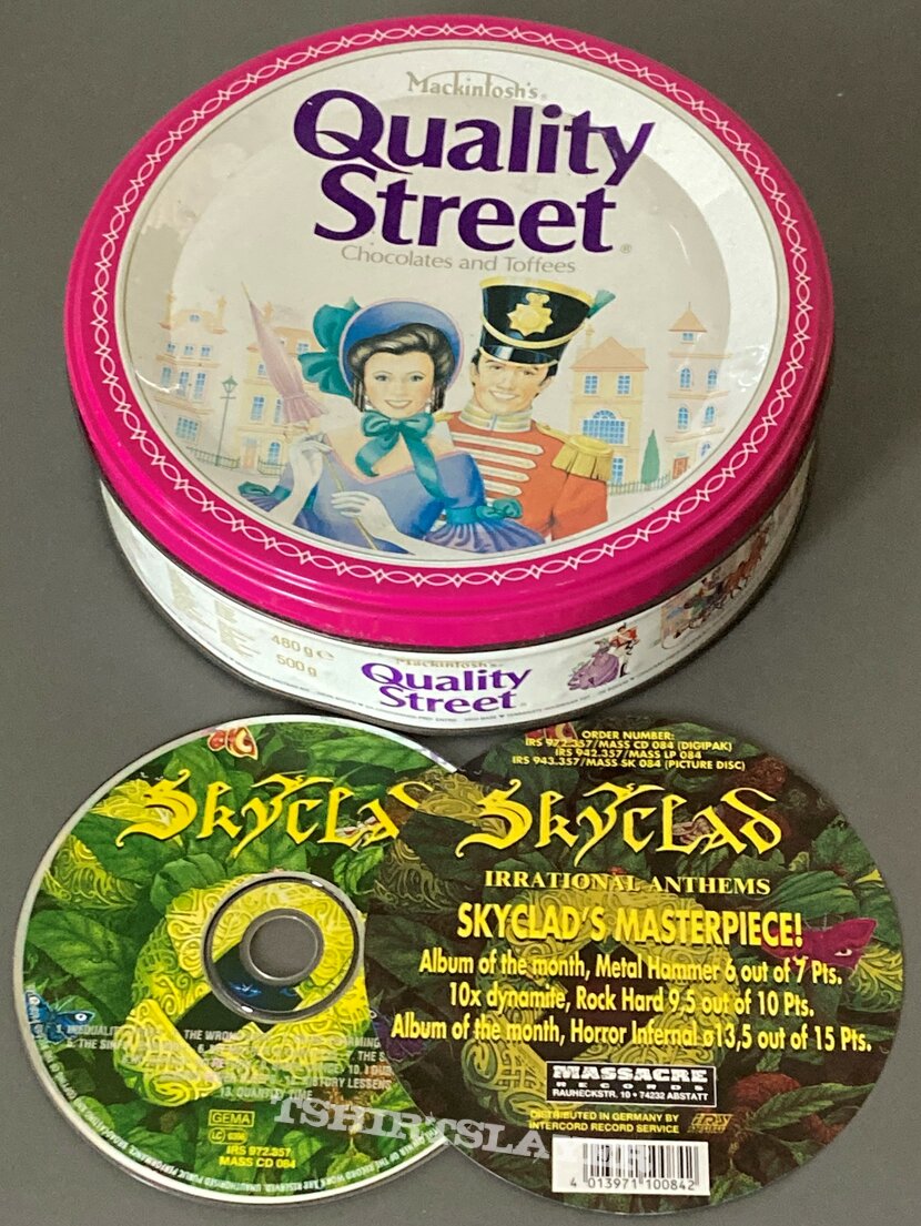 Skyclad - Promo release in Quality Street tin!