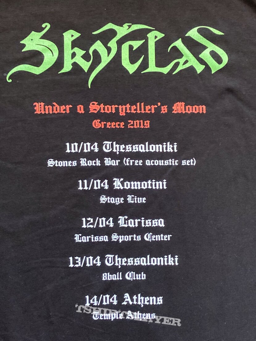 Skyclad - Greek Tour t-shirt 2019