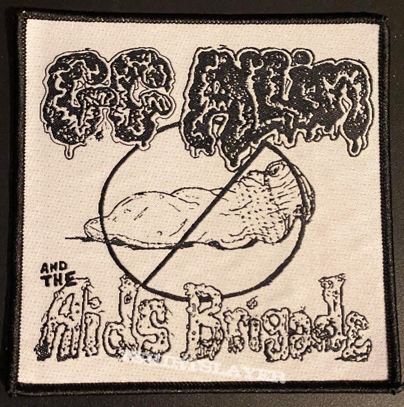 OFFICIAL GG ALLIN &amp; The Aids Brigade Patch