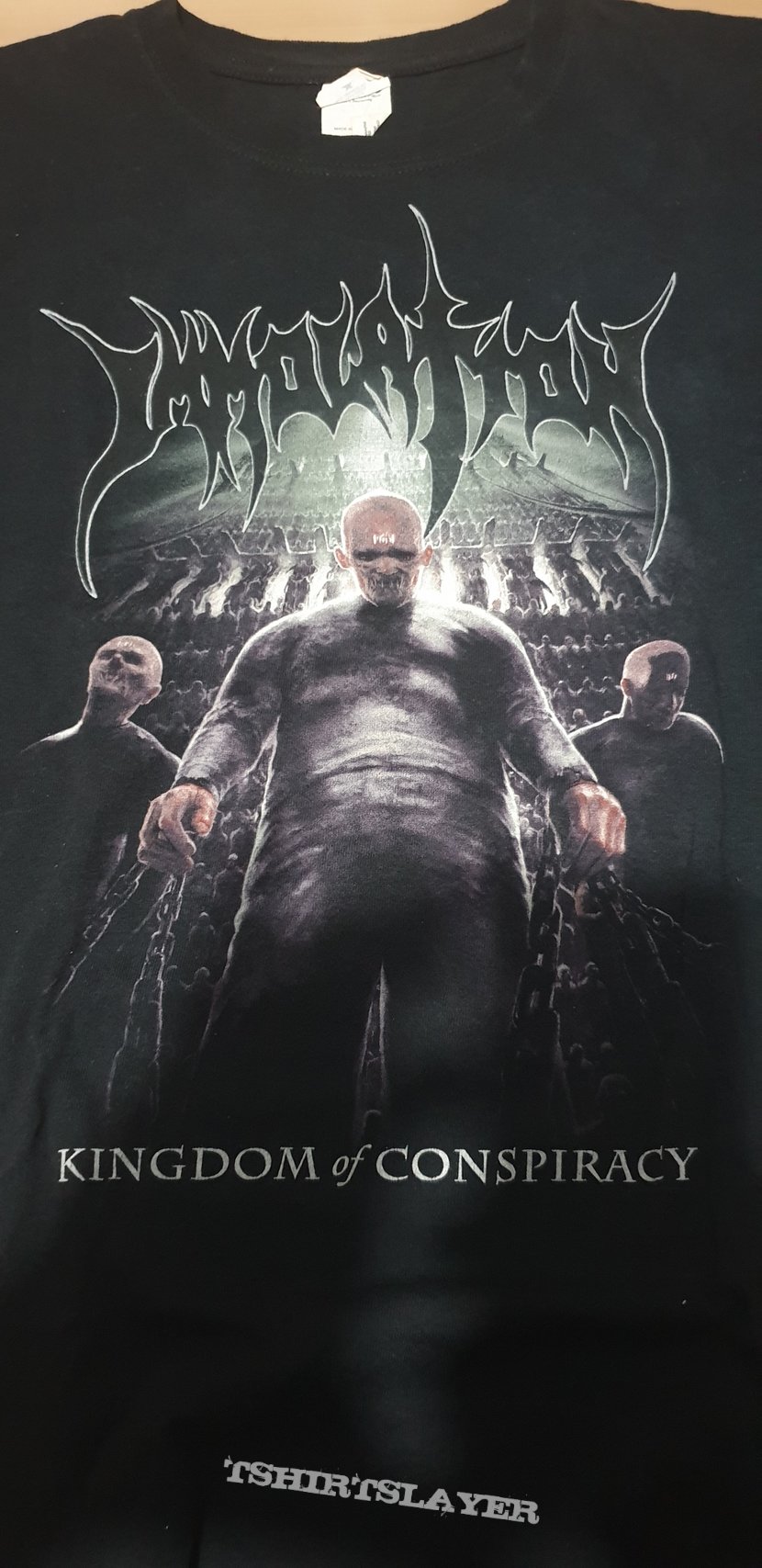 IMMOLATION Kingdom of Conspiracy 2013 Tour T-shirt