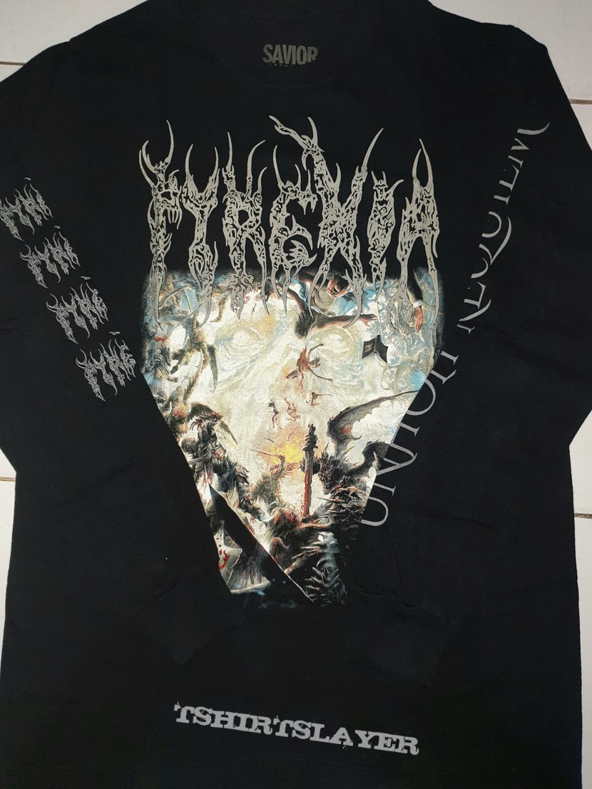 PYREXIA Bloodletting North America XII 2018 Tour Longsleeve 