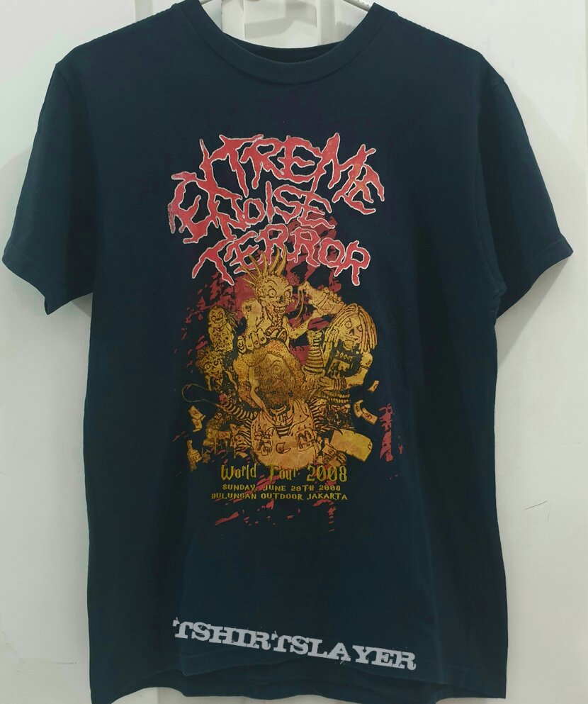 Extreme Noise Terror - 2008 Tour shirt