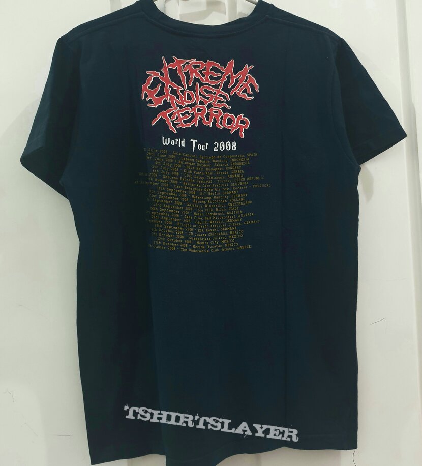 Extreme Noise Terror - 2008 Tour shirt
