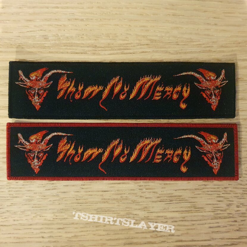 Slayer - Show No Mercy - Strip Woven Patches