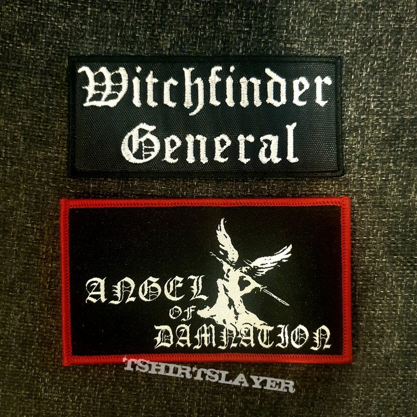 Witchfinder General / Angel Of Damnation Patches