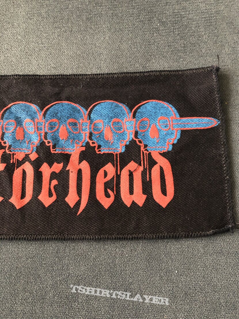 Motörhead sword and skulls patch for nelson