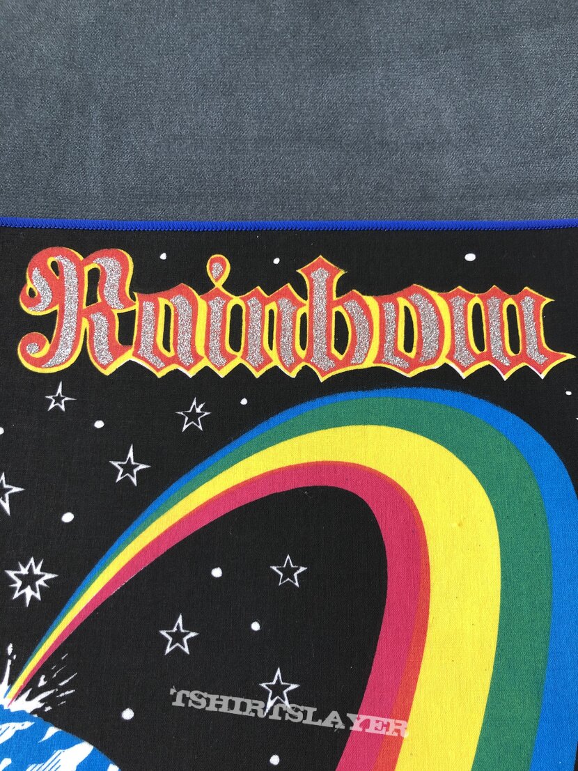 Rainbow - Down to Earth back patch