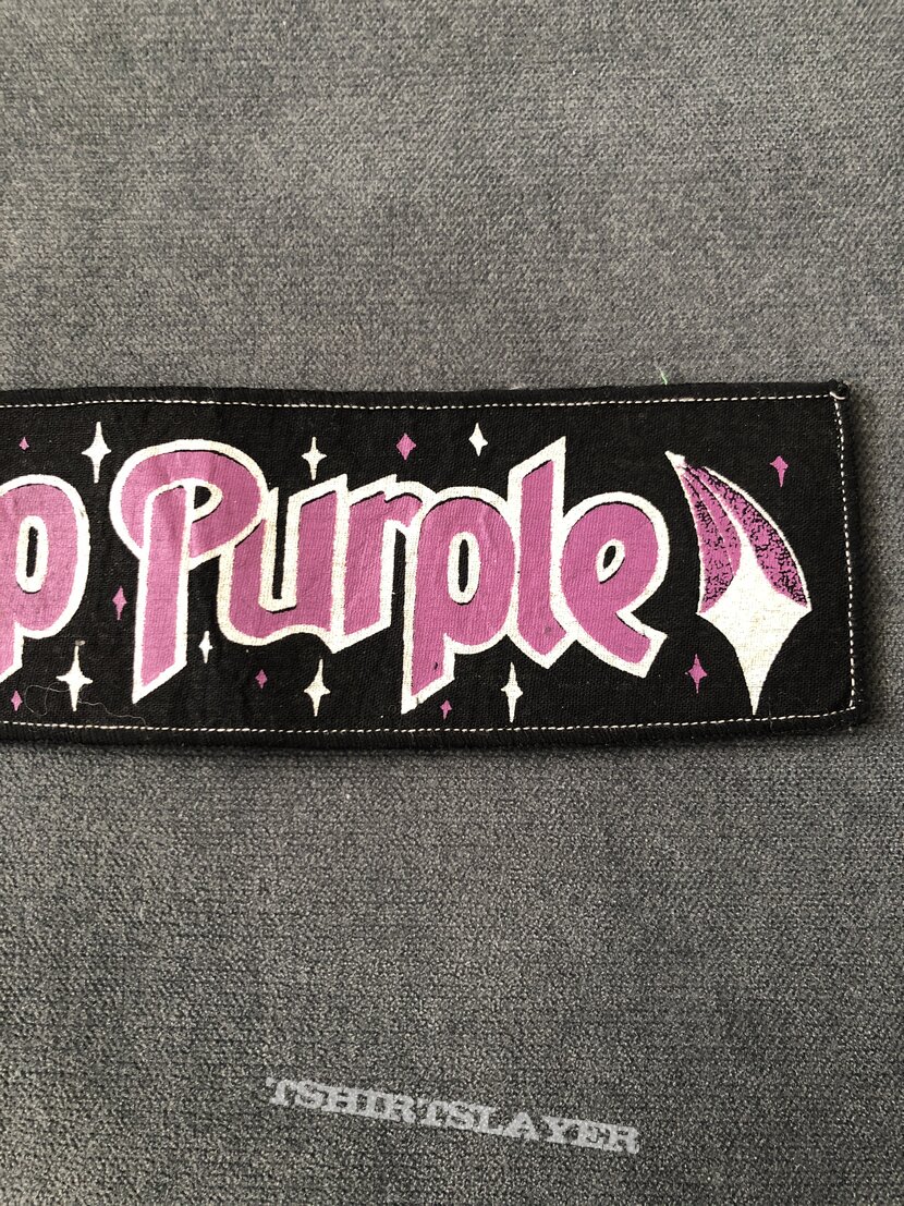 Deep Purple logo strip patch