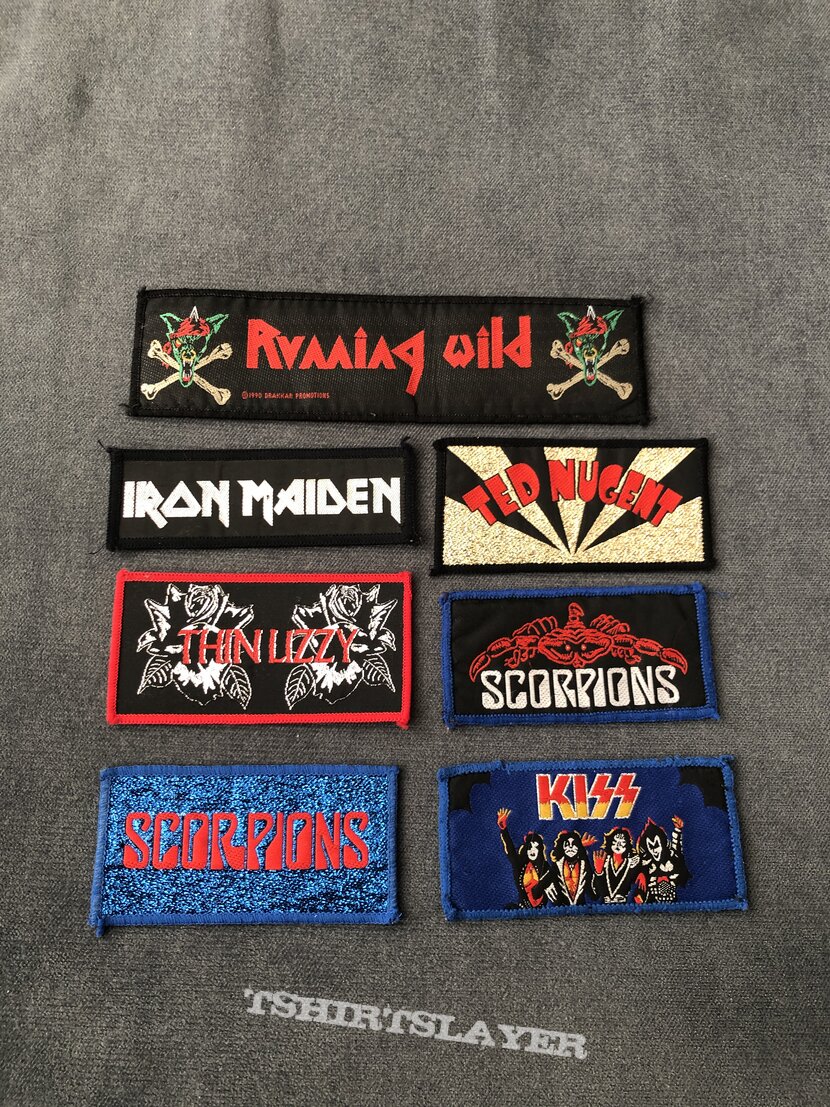 Black Sabbath rock and metal patches for you? 