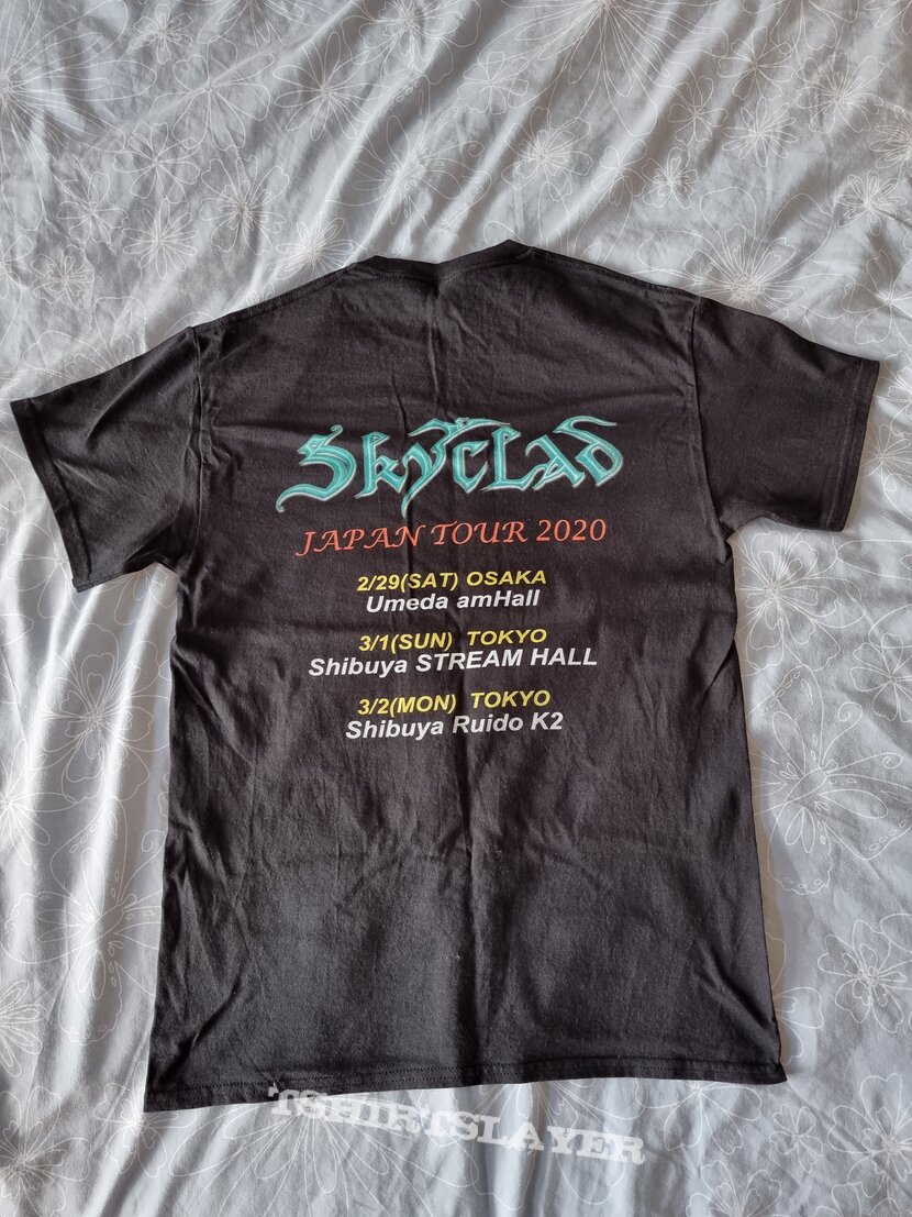 Skyclad 30 Years of Folk Metal Japan Tour shirt