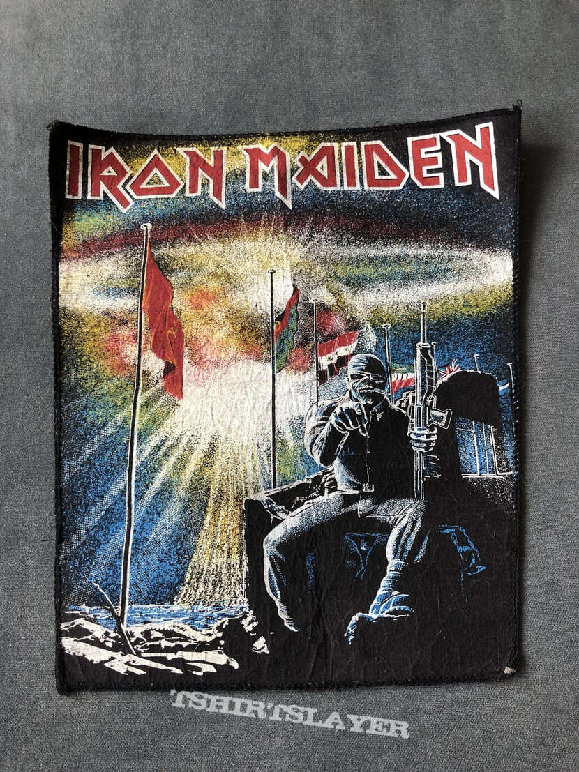 Iron Maiden 2 Minutes to Midnight back patch