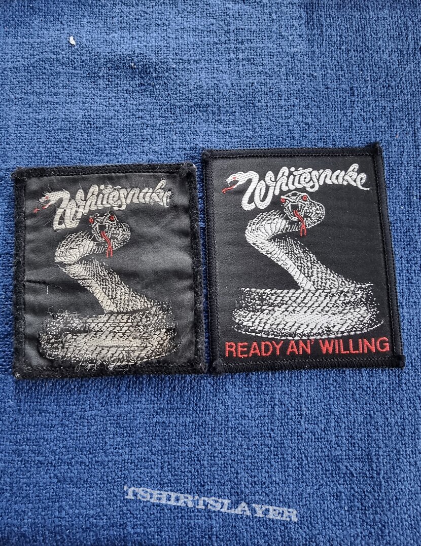 Whitesnake Ready An&#039; Willing patch 