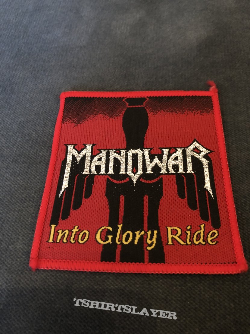 Manowar Into Glory Ride patch