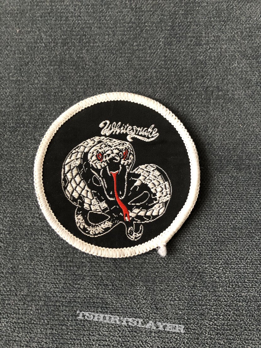 Whitesnake Trouble circle patch set