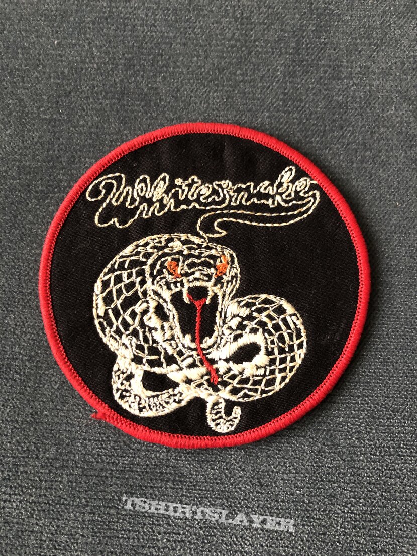 Whitesnake Trouble circle patch set