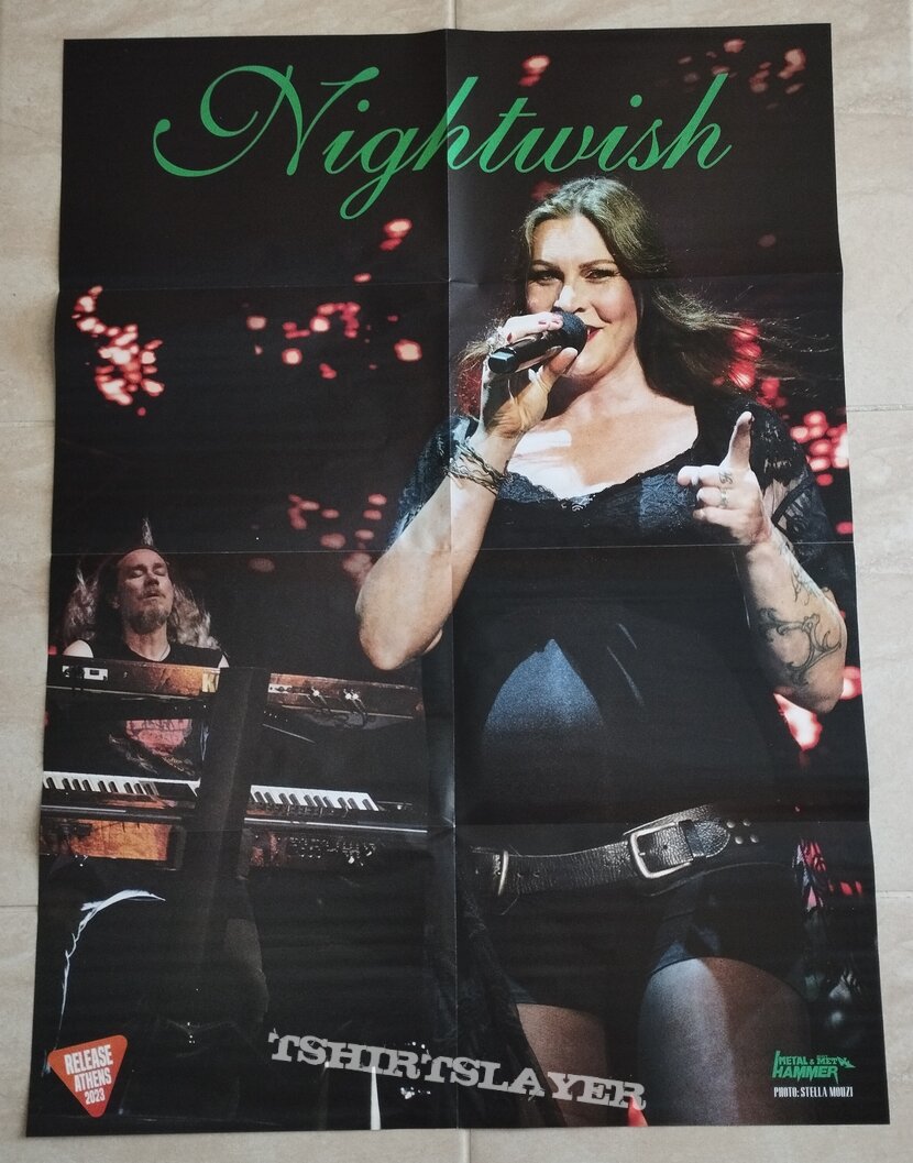 Metallica &amp; Nightwish - 2023 Official Metal Hammer Magazine Poster
