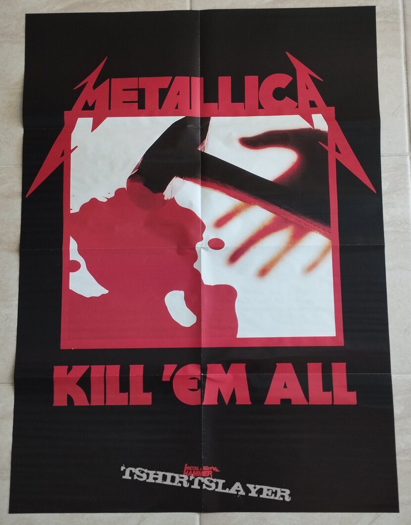 Metallica &amp; Nightwish - 2023 Official Metal Hammer Magazine Poster