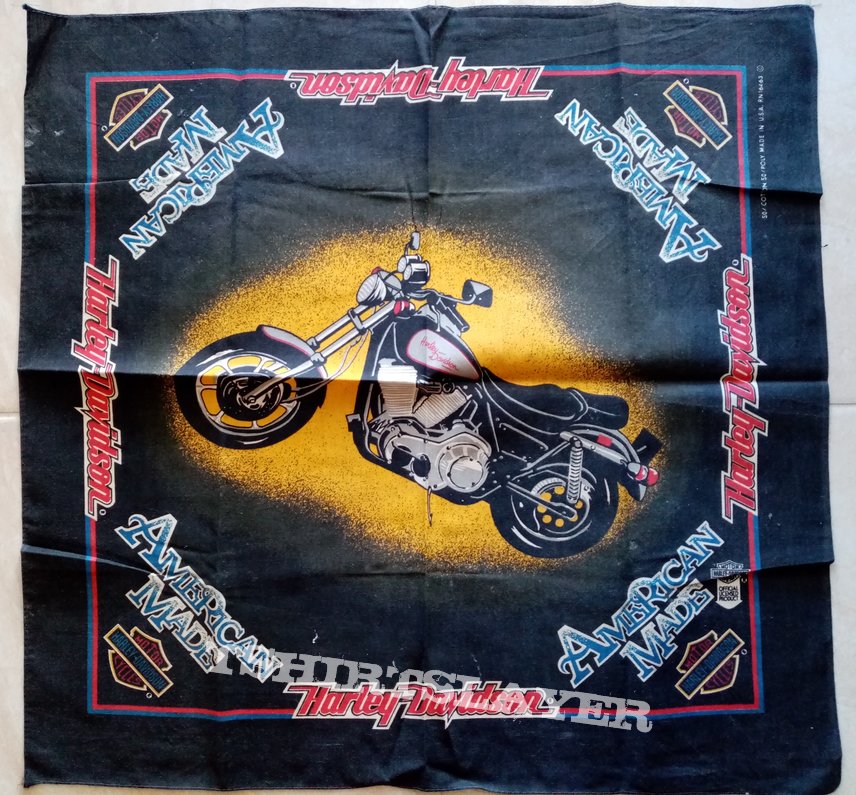 Harley Davidson American Made - 80&#039;s Offical Bandana