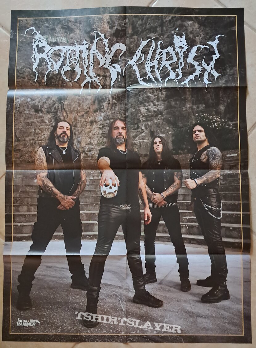Rammstein Rotting Christ - 2024 Official Metal Hammer Magazine Poster