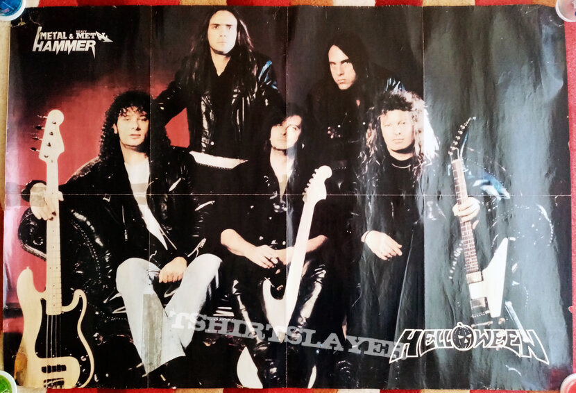 Helloween The Dark Ride - 2000 Official Metal Hammer Magazine Poster