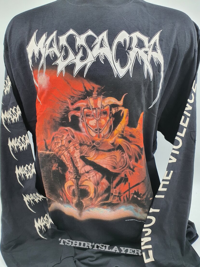 MASSACRA &quot;Enjoy The Violence&quot; Long Sleeve