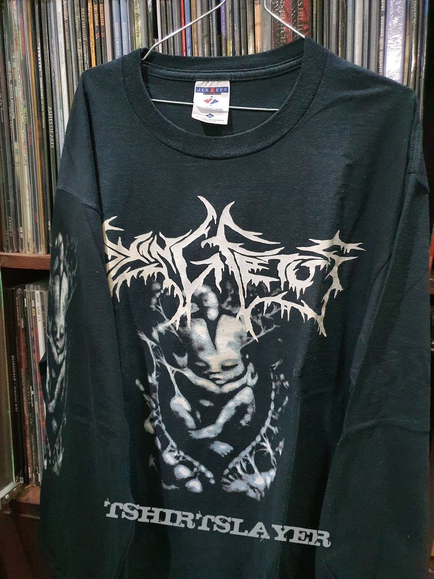 long sleeve Dying Fetus Absolute Defiance Tour 1998 | TShirtSlayer ...