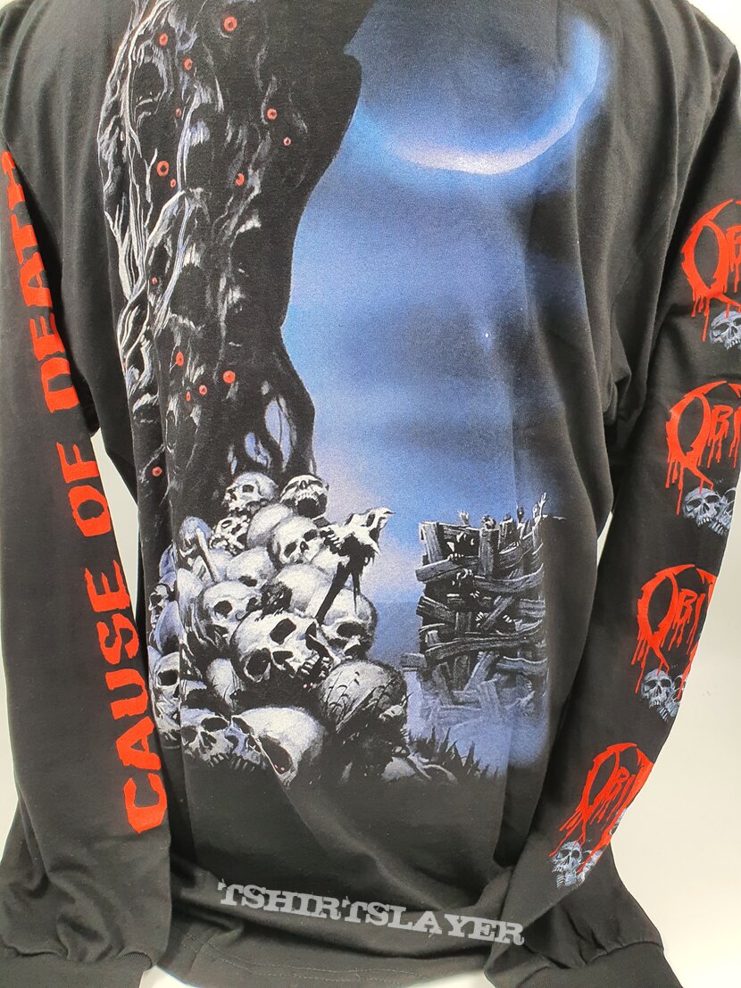 OBITUARY  Cause Of Death long sleeve