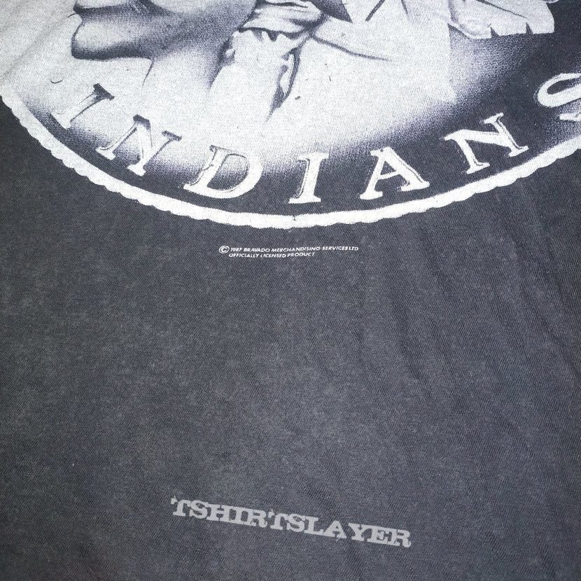 Vintage 1987 Anthrax Indians T-shirt