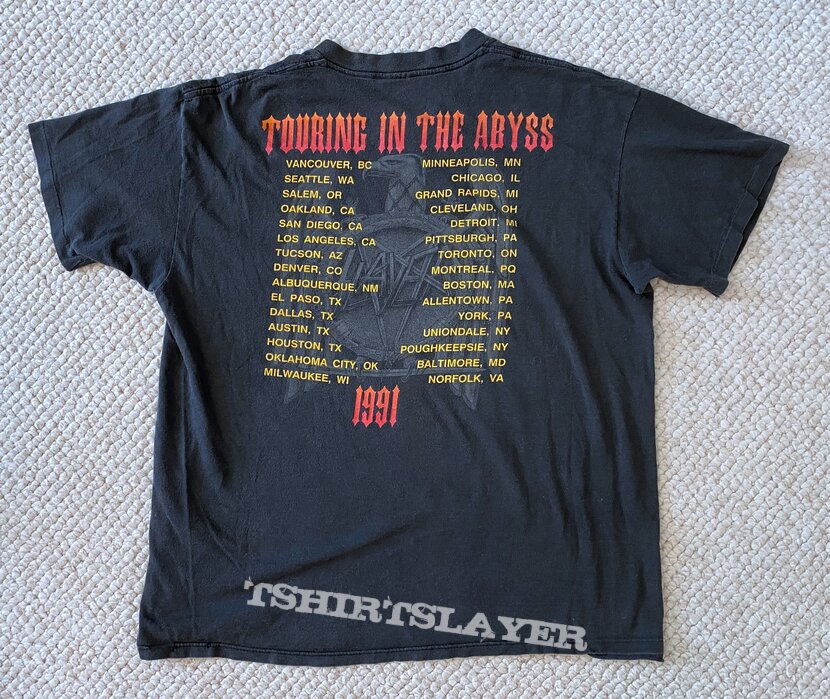 1991 - Slayer - Touring in the Abyss