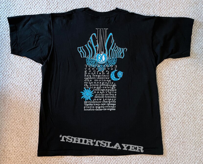 1993 - Alice in Chains - Dirt Tour | TShirtSlayer TShirt and ...