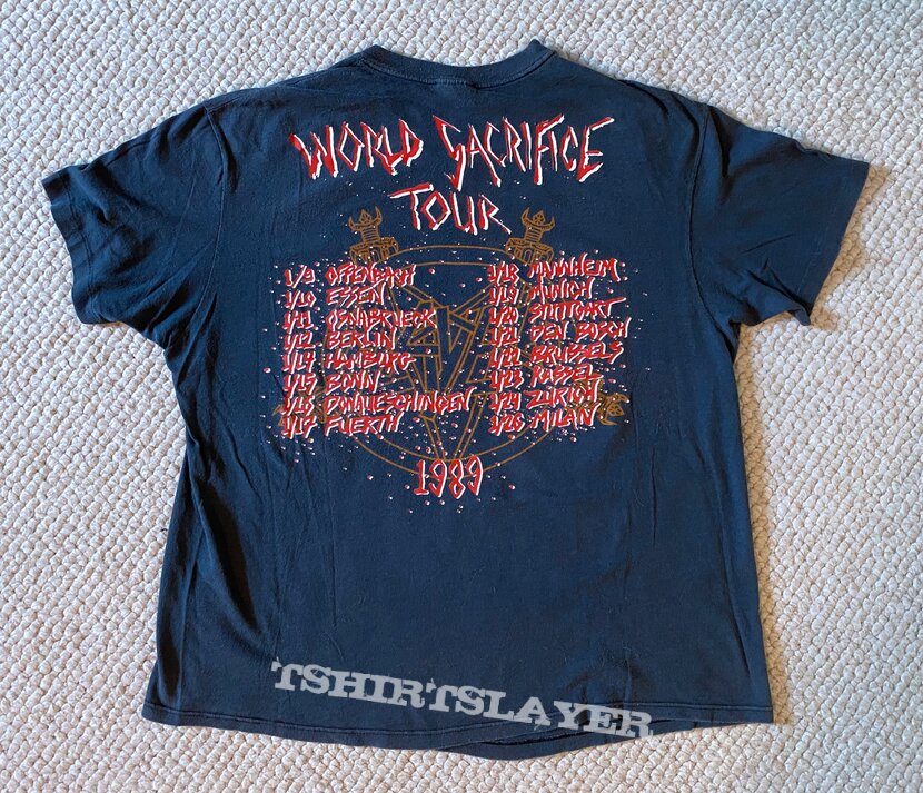 1989 - Slayer - World Sacrifice Tour