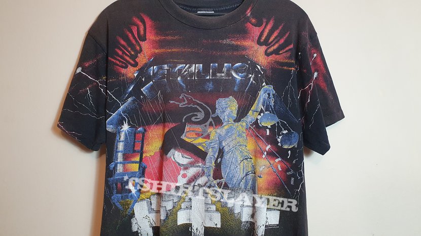 1991 metallica master of puppets all over print