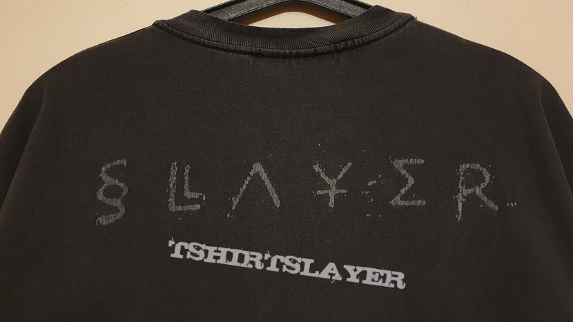 1998 Slayer Diabolus in Musica Sewn Mouth Shirt 