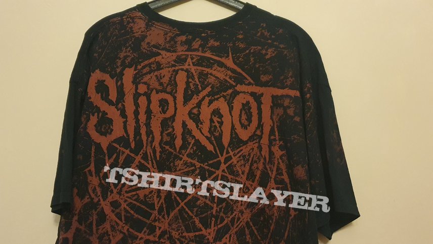 Licensed 2008 Slipknot all over print tee