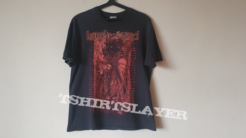 Rare 1998 Lamb of God Baphomet T Shirt