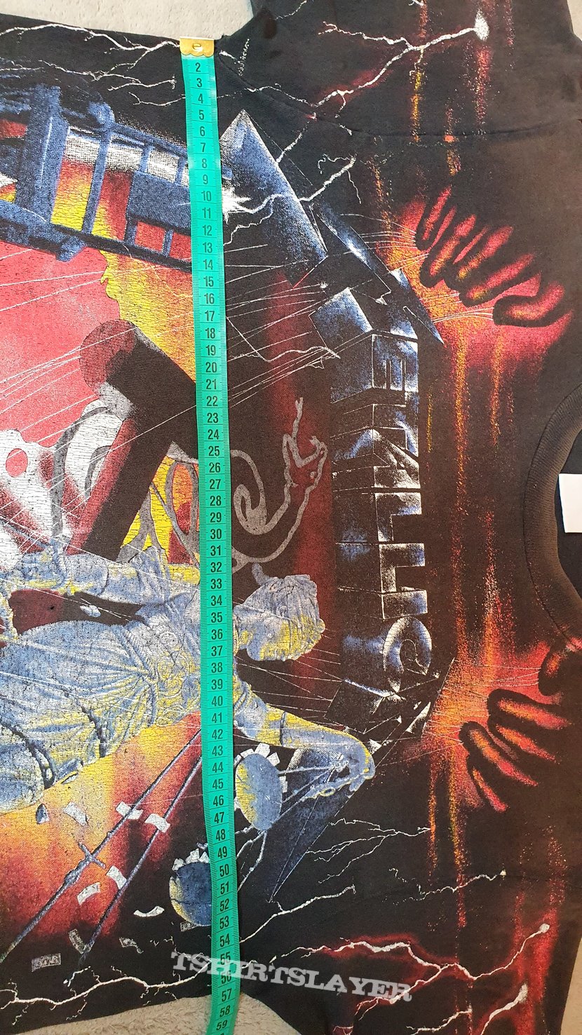 1991 metallica master of puppets all over print