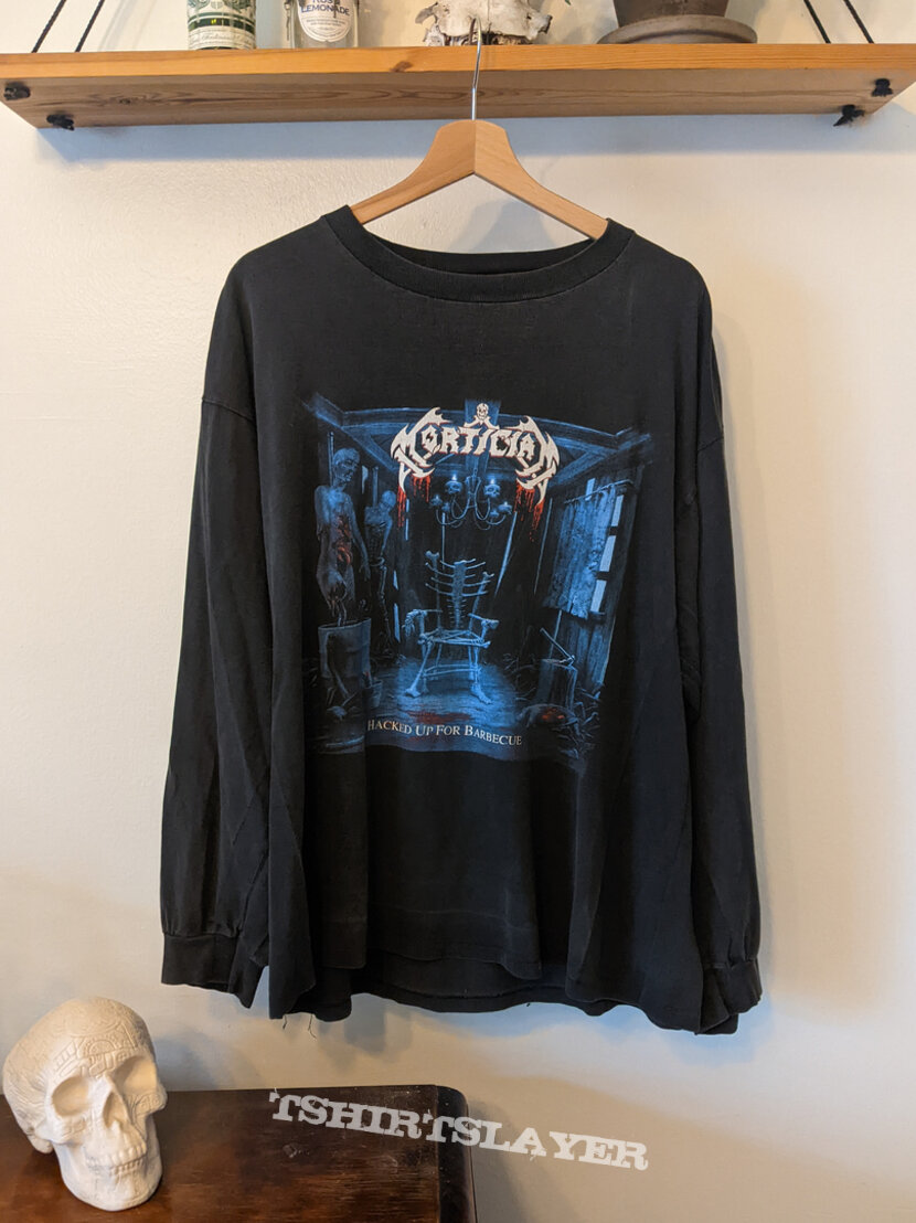 Mortician - &#039;Hacked Up For Barbecue&#039; Longsleeve