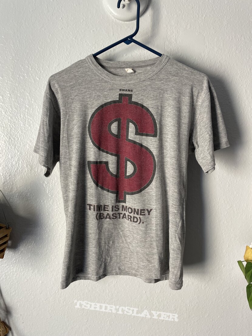 Swans “time is money” tee (original)