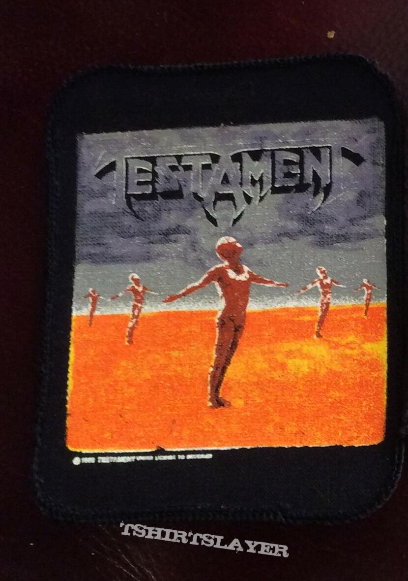 Testament - Practice What You Preach Patch