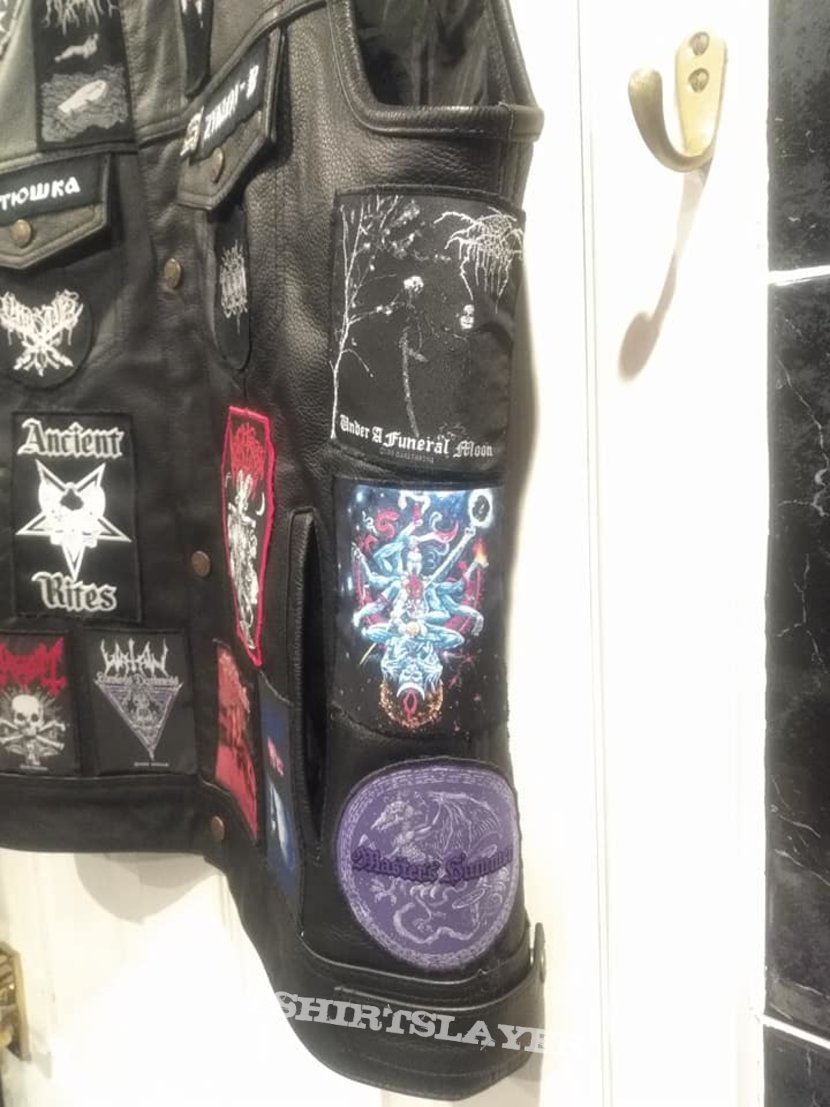 Behemoth My Black Metal Leather Battle Jacket