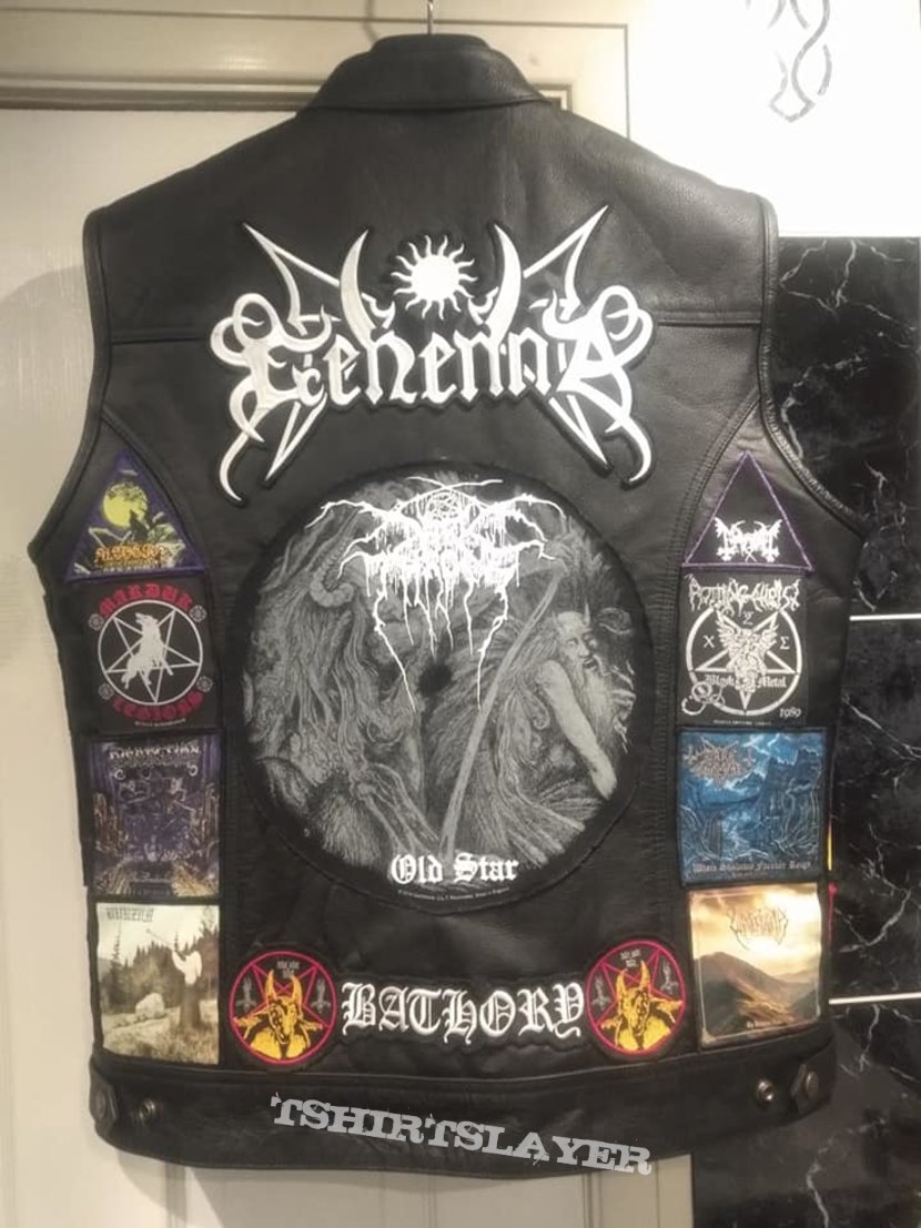 Behemoth My Black Metal Leather Battle Jacket