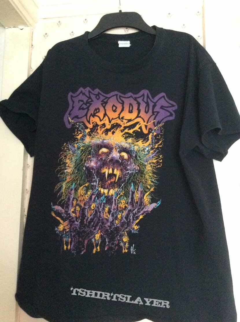 Exodus - Splatter Head Shirt