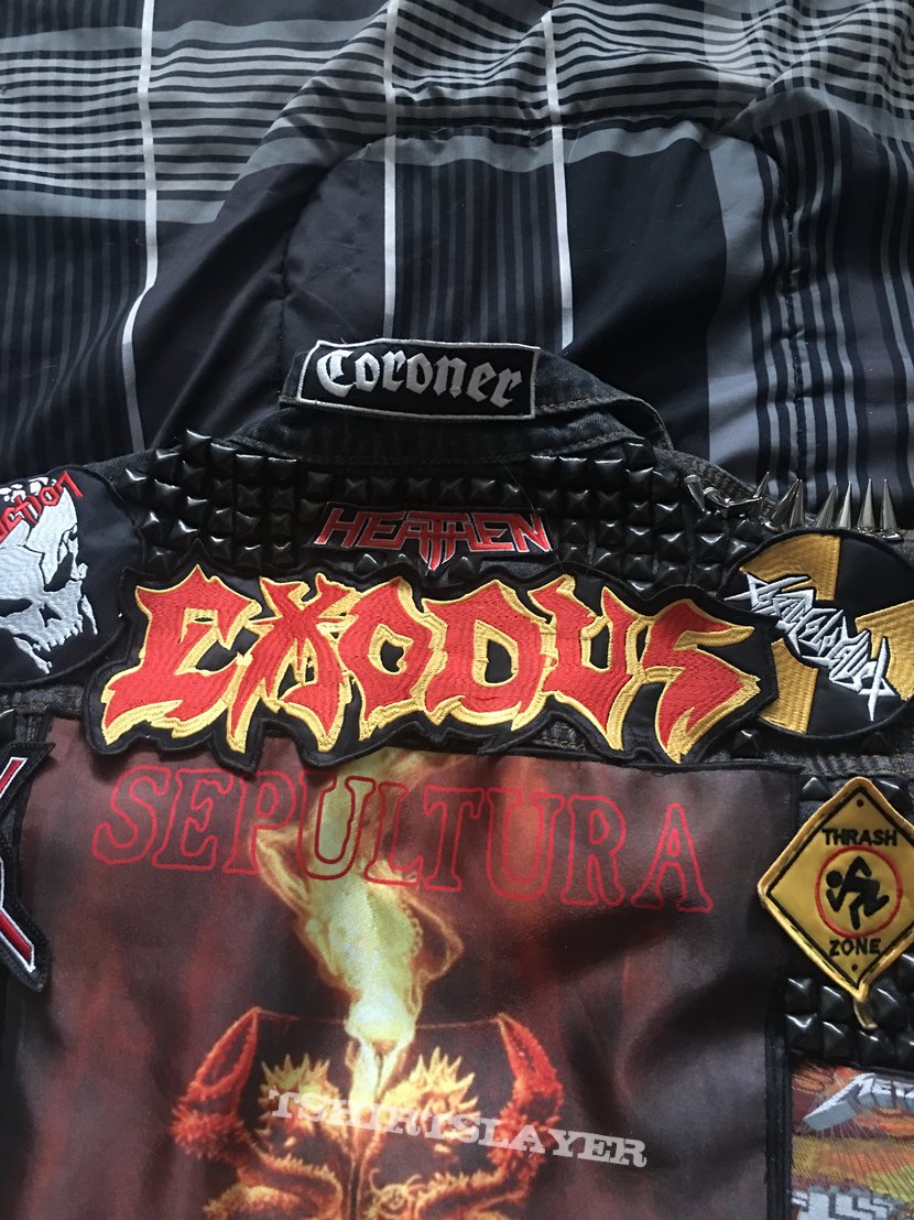 Sodom My “Ode to Thrash Metal” Vest