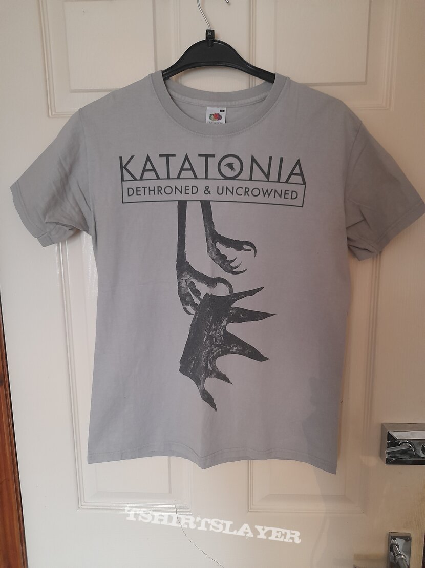 Katatonia - Dethroned &amp; Uncrowned grey t-shirt